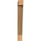 Ekena Millwork Traditional Block Smooth Bracket, Western Red Cedar, 3 1/2"W x 22"D x 30"H BKT04X22X30TRA05SWR - alternate 2